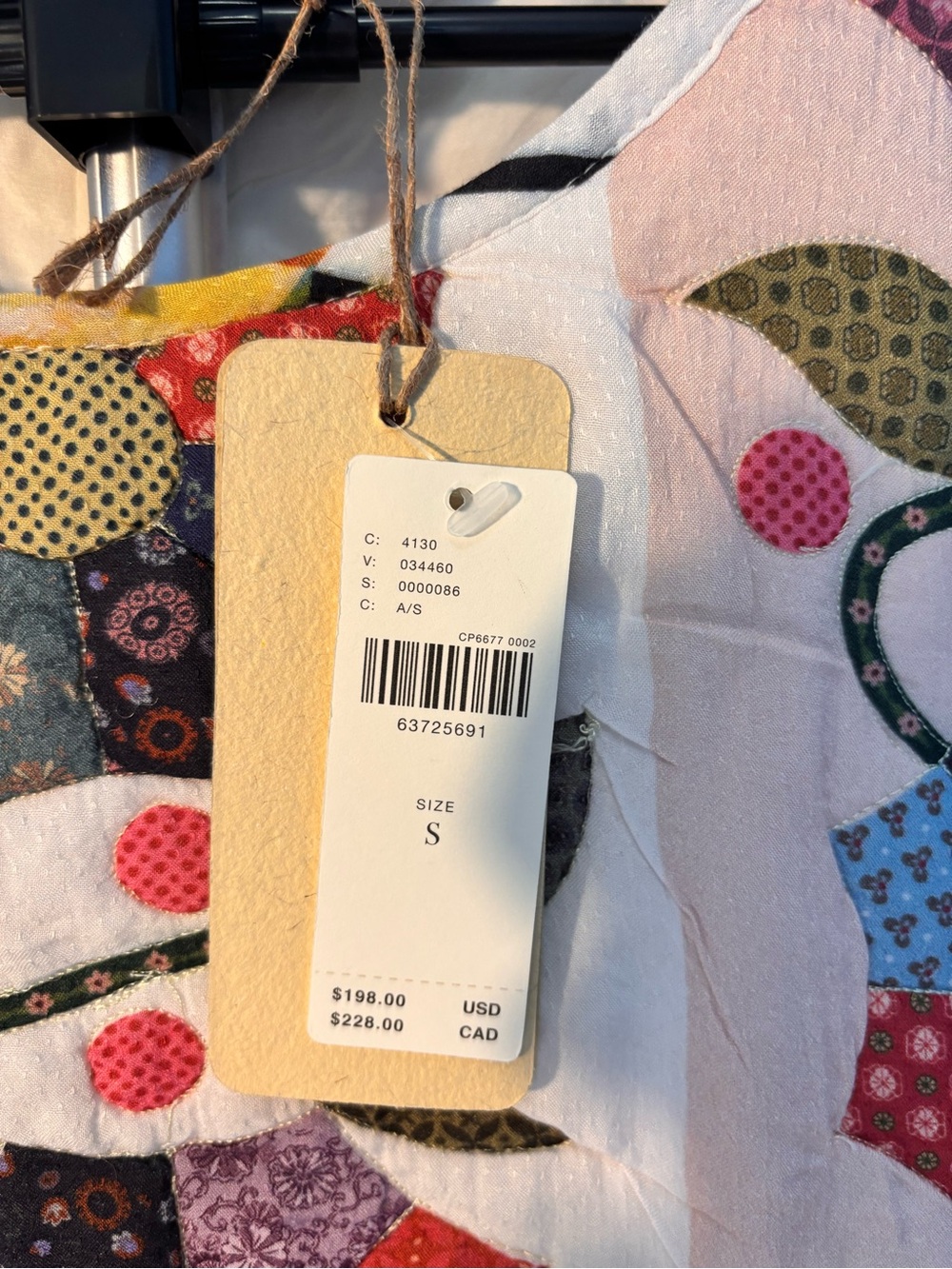 Anthropologie Multicolor Patchwork Maxi Dress - Picture 4 of 6